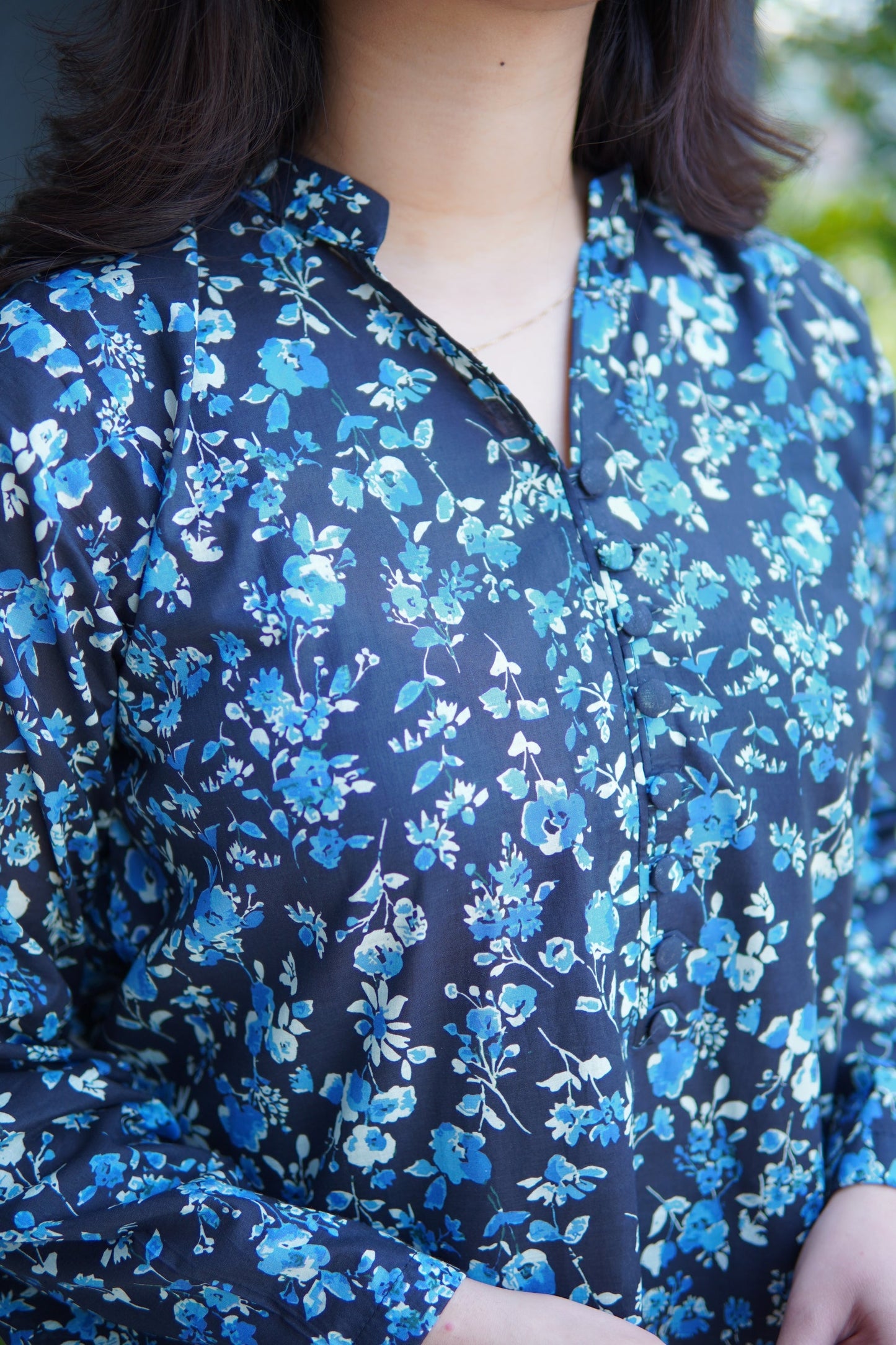 Farshi Shalwar blue